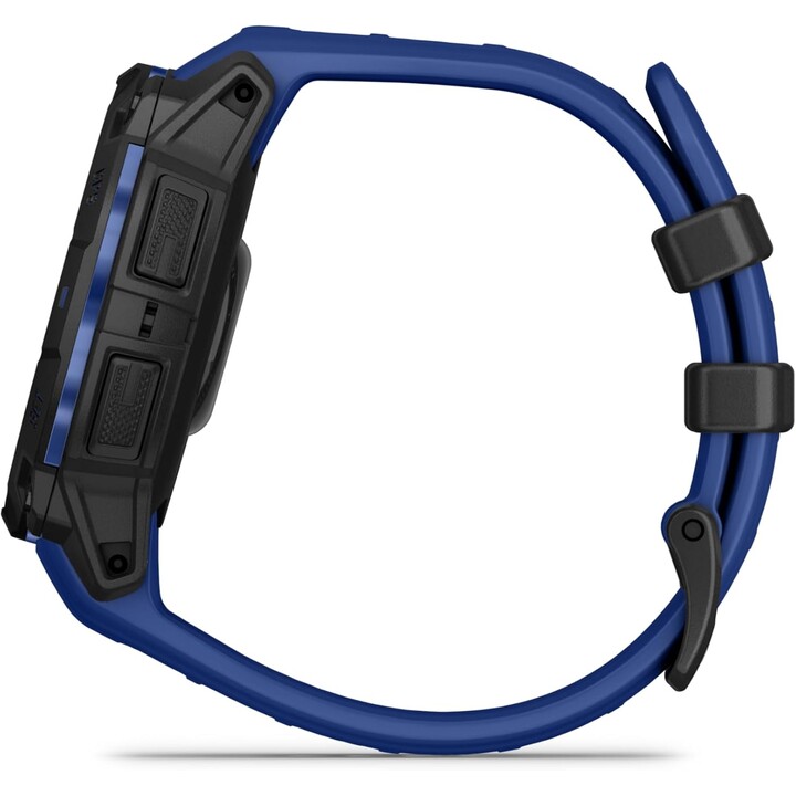 Garmin Instinct 3 AMOLED 45 mm Preto com Correia Azul