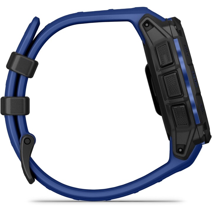 Garmin Instinct 3 AMOLED 45 mm Preto com Correia Azul