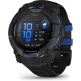 Garmin Instinct 3 AMOLED 50mm Negro con Correa negra/azul