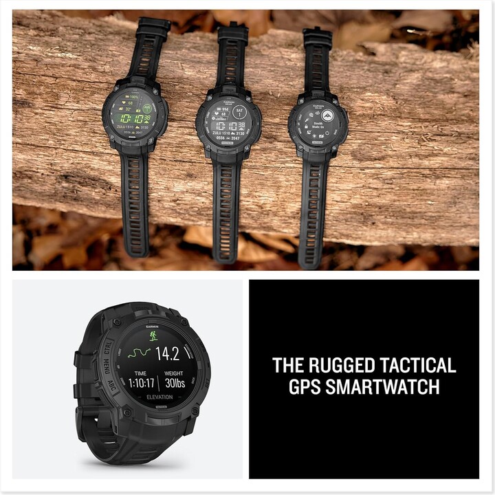 Garmin Instinct 3 Tactical Edition AMOLED 50mm Schwarz