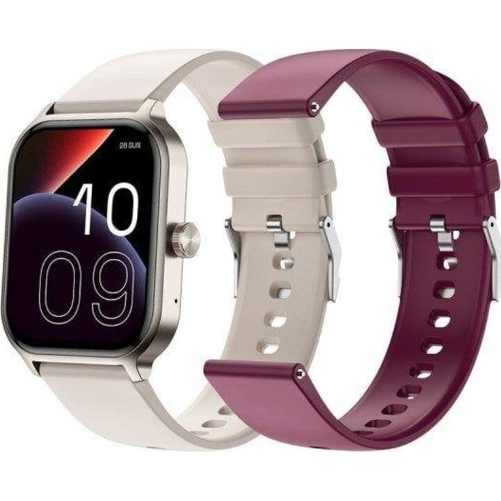 Smartwatch SPC Smartee Duo 3/ Notificaciones/ Frecuencia Cardíaca/ Blanco