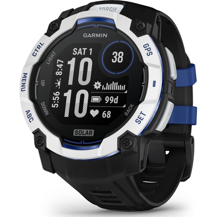 Garmin Instinct 3 Solar GPS 50mm - White