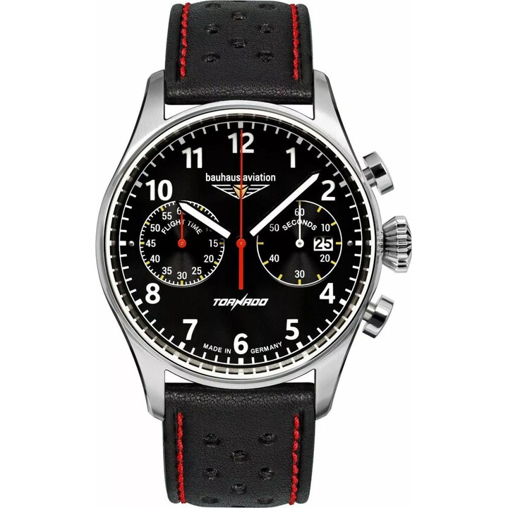 Bauhaus Aviation Tornado 42mm Negro