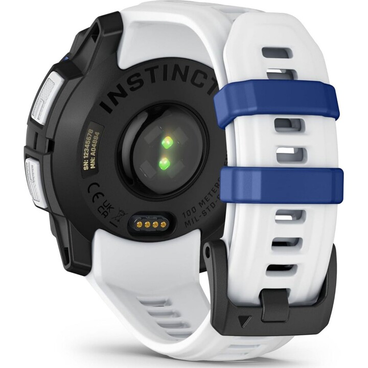 Garmin Instinct 3 45mm GPS Noir, Blanc