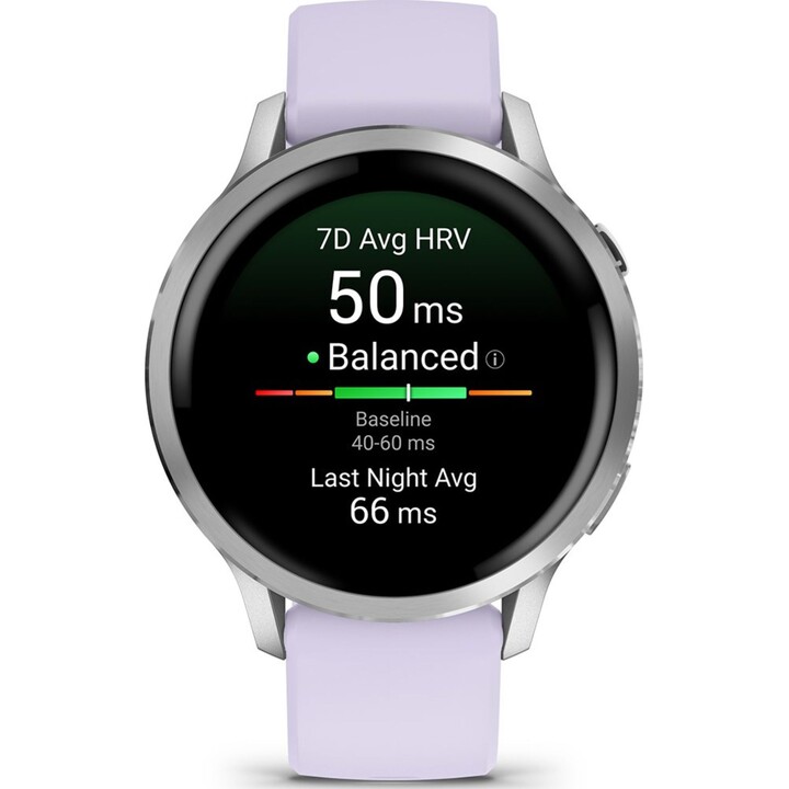 Garmin Venu 4 41mm WiFi GPS Plata con Correa de Silicona Bígaro