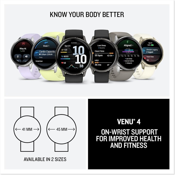 Garmin Venu 4 45mm WiFi GPS Grey