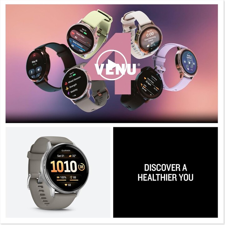 Garmin Venu 4 45mm WiFi GPS Grey