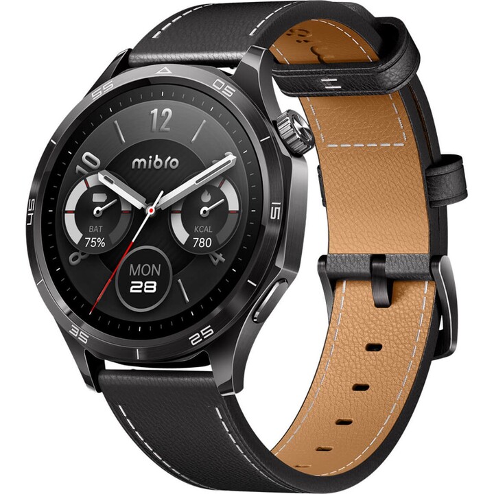 Mibro Uhr GT Leder Schwarz