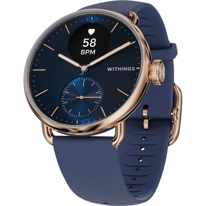 Withings ScanWatch 2 38 mm OLED GPS Or Rose