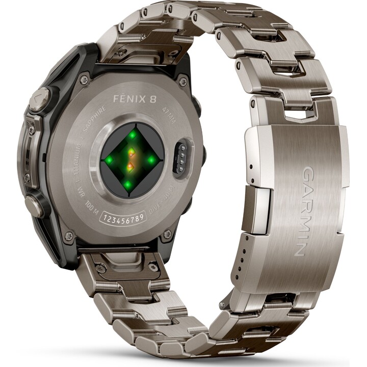 Garmin Fenix ​​8 47mm AMOLED Vented Titanio