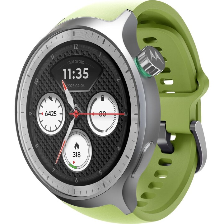 Motorola Moto Watch Bluetooth GPS 47mm OLED prateado