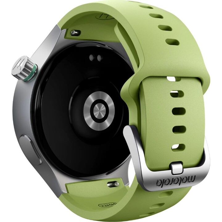 Motorola Moto Watch Bluetooth GPS 47mm OLED prateado