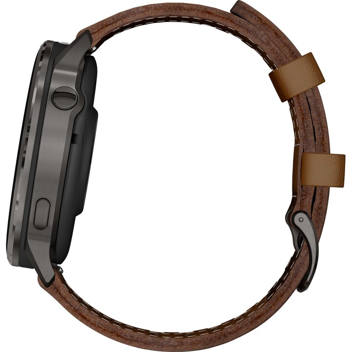 Garmin Venu 4 45mm WiFi GPS Negro con Correa de Piel