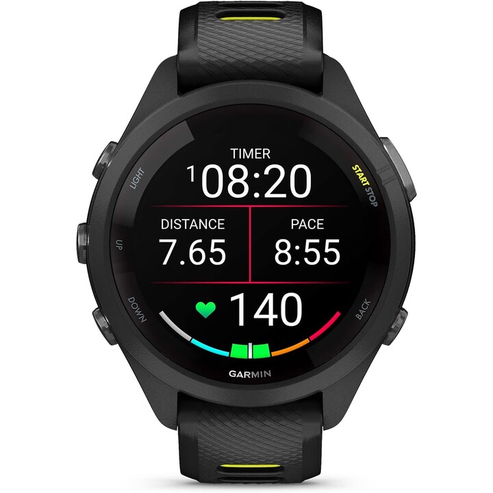 Garmin Forerunner 265S GPS Black/Green – Smartwatch