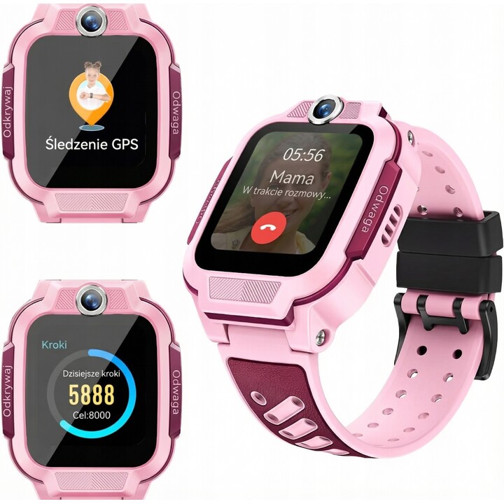 imoo 2026Z3PINK Smartwatch and Sports Digital Green GPS (Satellite)