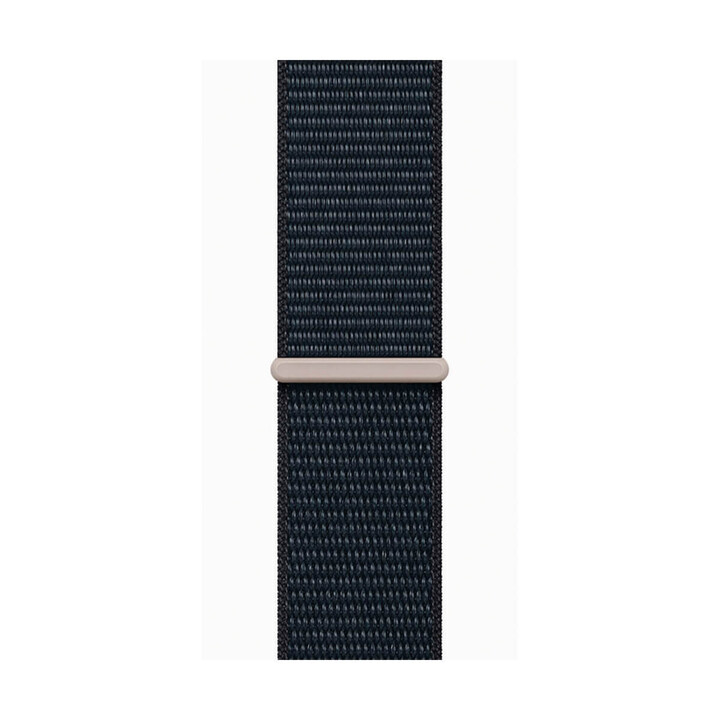 Apple Watch Series 9 GPS + Cellular 45 mm en aluminium avec bracelet Sport Loop noir minuit MRMF3QL/A