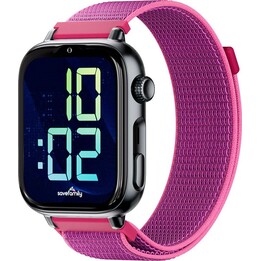 SaveFamily SaveWatch Plus 2 Smartwatch Infantil Caja Negra Correa Tela Frambuesa