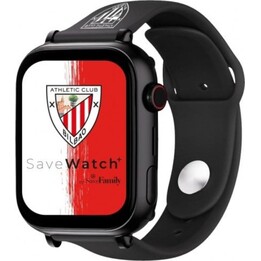 SaveFamily PLUS reloj inteligente Ed. Athletic Club Bilbao Negro Correa Silicona no incluye sim