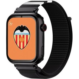 Reloj inteligente Save Family Plus Ed. Valencia Negro Correa Tela Negra