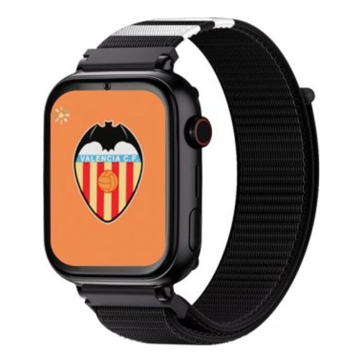 Reloj inteligente Save Family Plus Ed. Valencia Negro Correa Tela Negra