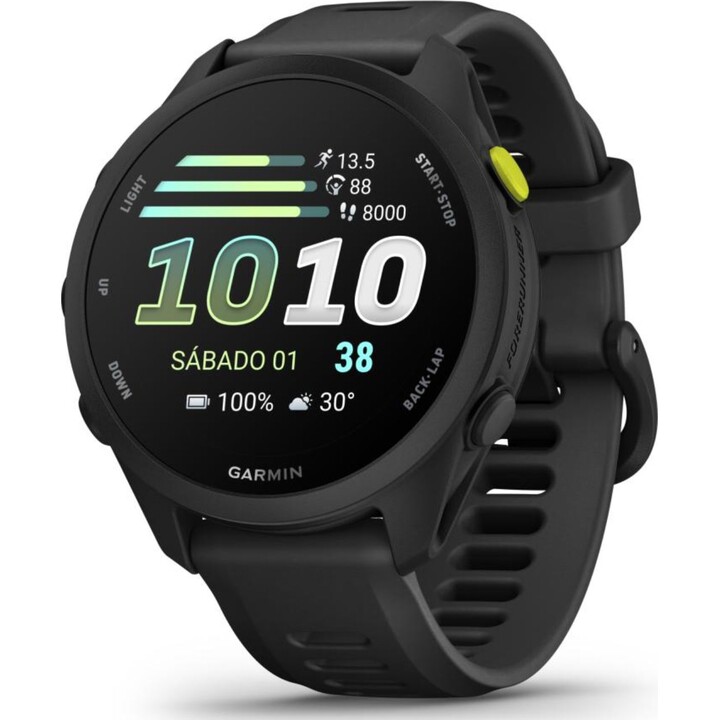 Garmin Forerunner 70 43mm Smartwatch Negro con Correa Negra