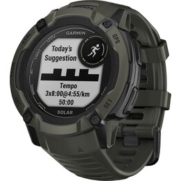 Garmin Instinct 2X Solar 50 mm Grün – Intelligente Uhr mit GPS