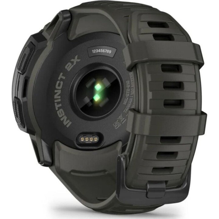 Garmin Instinct 2X Solar 50mm Verde - Orologio intelligente con GPS