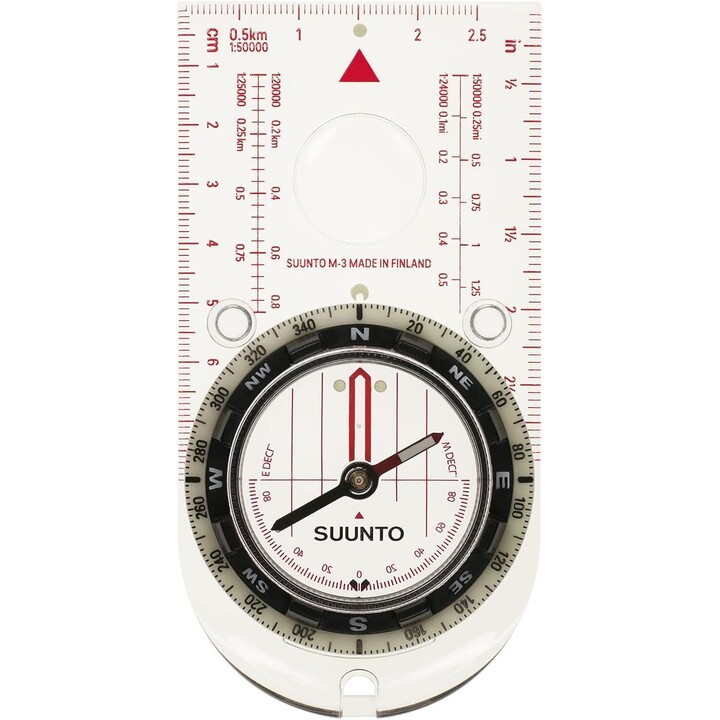 Suunto M-3 Nh Magnetic Orientation Compass, Multicolor Plastic