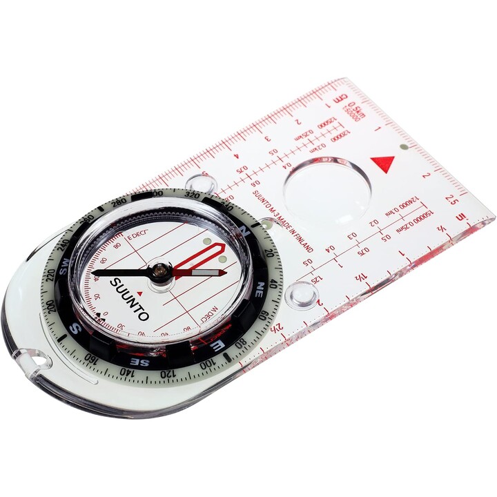 Suunto M-3 Nh Magnetic Orientation Compass, Multicolor Plastic