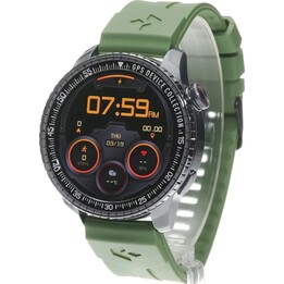 Brújula Garett de 48 mm, negra, con GPS, 6 sistemas de satélites y llamadas por Bluetooth