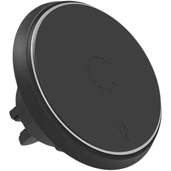 Cargador de coche MagMount Qi Wireless 7.5W - Negro
