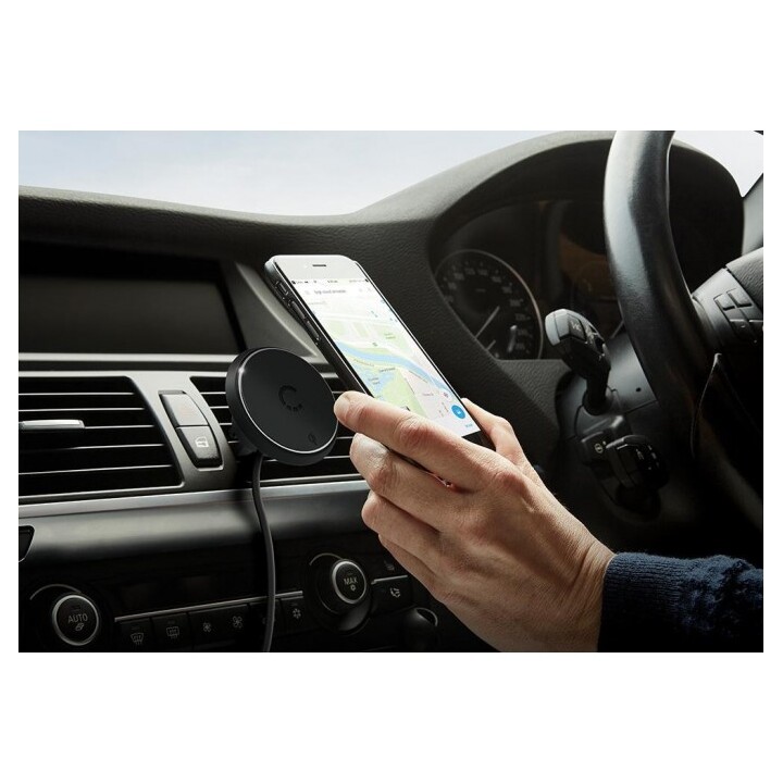 Cargador de coche MagMount Qi Wireless 7.5W - Negro