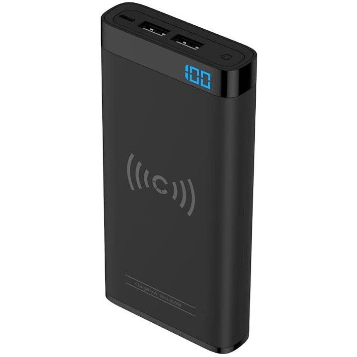 Cargador portátil inalámbrico ChargeUp swift 10K QI - negro