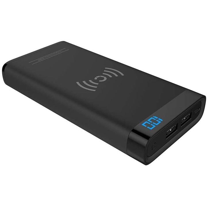 Cargador portátil inalámbrico ChargeUp swift 10K QI - negro