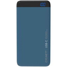 Batería externa ChargeUp Pro de 10000 mAh y 18 W USB-C - Verde azulado