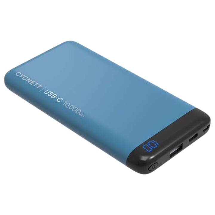 Batería externa ChargeUp Pro de 10000 mAh y 18 W USB-C - Verde azulado