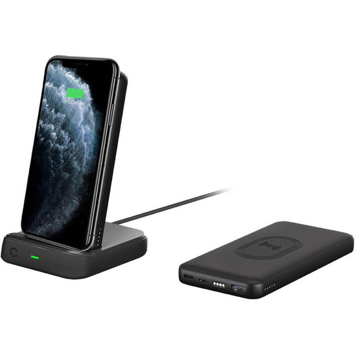 Banco de energía inalámbrico ChargeUp Duo de 10000 mAh + base de carga - UE / Reino Unido