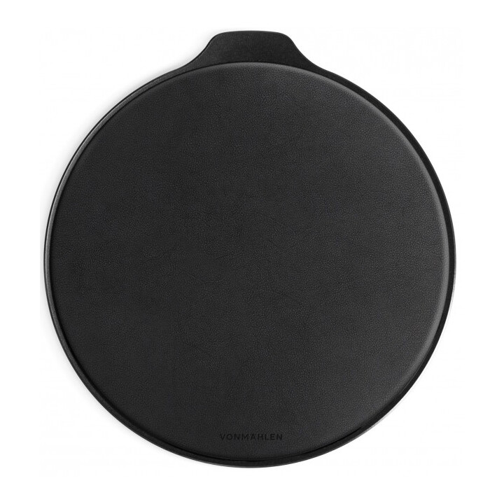 Aura - La almohadilla de carga inalámbrica (cable USB-C a USB-A incluido) - Cuero sintético negro