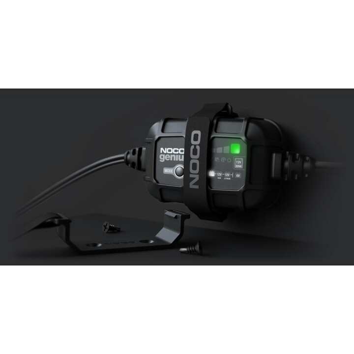 NOCO GENIUS5 Chargeur de batterie 5A pour batteries 6V/12V avec fonction d'entretien et de désulfuration