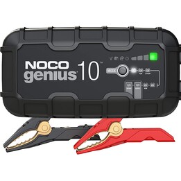 NOCO GENIUS10 EU Cargador de baterías de 10A para baterías de 6V/12V con función de mantenimiento y desulfuración