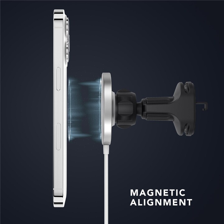 Aura Car - Branco (Adesivo Magsafe incl.)