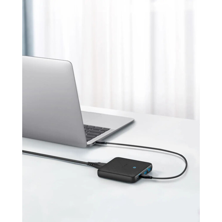 Anker 543 Powerport Atom III Universal Black Fast Charging Indoor