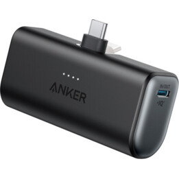 Powerbank Anker Nano 5000mAh 22.5W con conector USB-C incorporado negro