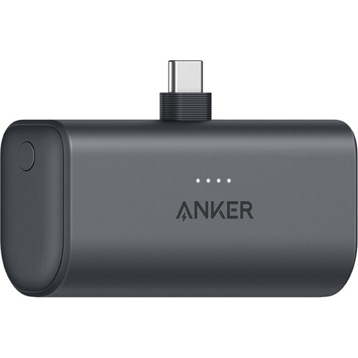 Powerbank Anker Nano 5000mAh 22,5W com suporte USB-C branco