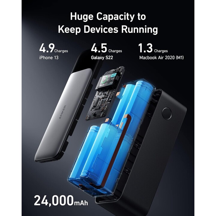 Banco de energía Anker 737 24000 mAh