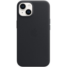 Funda de cuero Apple con MagSafe para el iPhone 14, Medianoche
