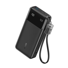 Powerbank Anker A1384 20000 mAh 30W PD USB-A USB-C (A1384G11) Preto
