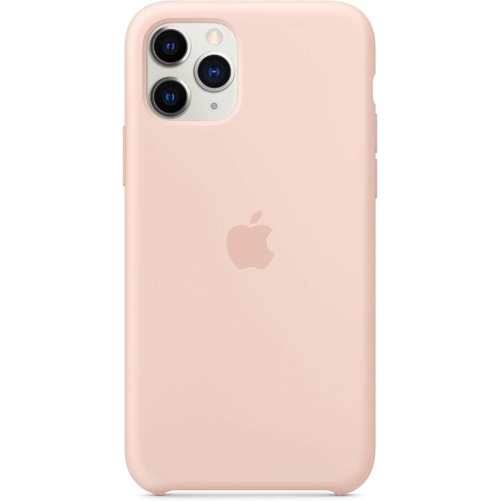 Capa de Silicone para iPhone 11 Pro Rosa Areia