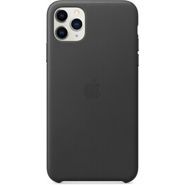 iPhone 11 Pro Max Leather Case black