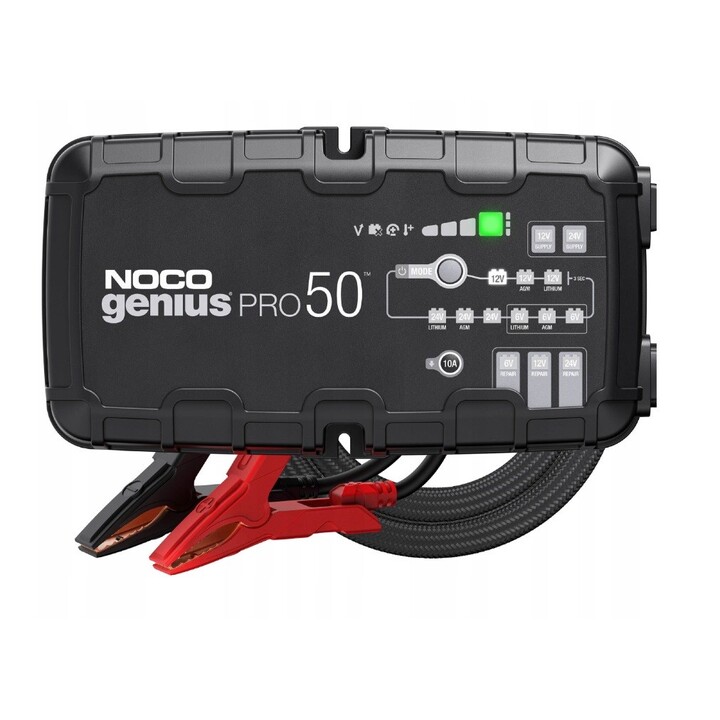 Carregador de bateria profissional GENIUSPRO50 50A